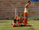 שחקני מלאכי בחימום