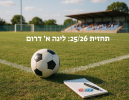 תחזית ליגה א' דרום לעונת 2025/26: מי תעלה ללאומית?