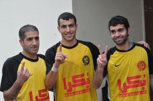 המבקיעים לא.א.פאחם. ארחיל(צמד)טאטור ואברג'ל.