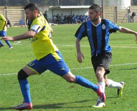 בלביליה(מימין)כבש צמד נגד  קרית גת.