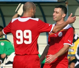 כובש השער לעפולה יותם מלול חוגג