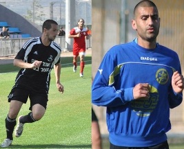 מי יכריע את המשחק?קרגולה (מימין)או אבי מלכה.