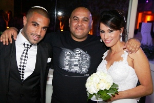 הזוג הטרי עם הבעלים אלמוג ספיר