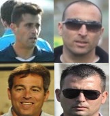 המאמן וצוות הניהול של עפולה.