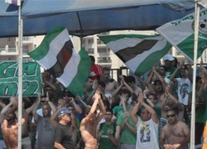 הקהל של מכבי חיפה בחופים