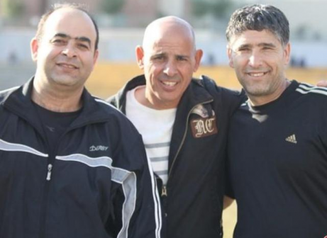 התחילו בבנייה. מימין: אדרי, שמחון וחזן (שלומי גבאי)