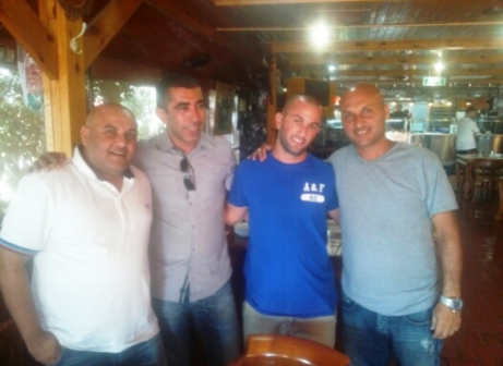 יאללה סולחה. מימין: סירוטקין, אבן, בדיר וספיר