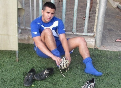 חן מלכה באימון הפתיחה בעונה שעברה. לא השנה