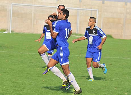 ג'נח חוגג את המהפך (צילום: ארנון לוי)