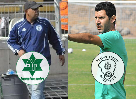 שני המאמנים ראש בראש