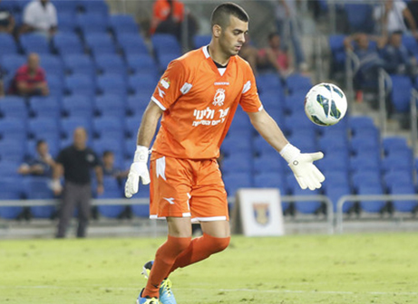 הצליח לשמור על רשת נקיה מול נתניה, צליל חתוכה (באדיבות: וואלה)