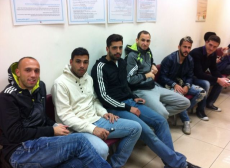 הגישו תלונה. שחקני מלאכי במשטרה אמש