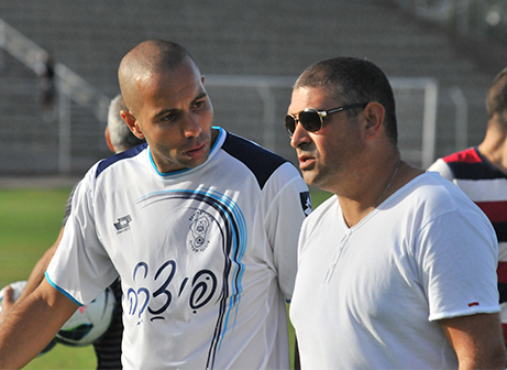 זוהר יצחק ומאור סיסו (צילום: קובי פורטל)