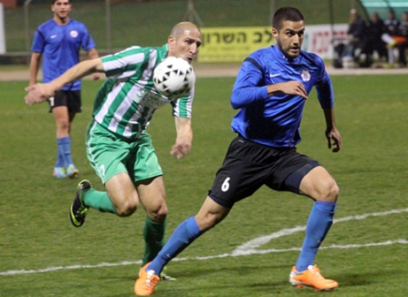 יצחק מול ניסים (צילום: לירן דורף)