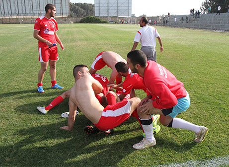 שחקני דלייה בסיום (שלומי גבאי)