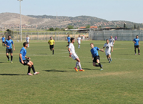 שחקני שתי הקבוצות (חיים ג'ורנו)