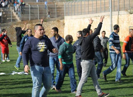 ההתאחדות החליטה להחמיר. מהומה (למצולמים אין קשר לכתבה)