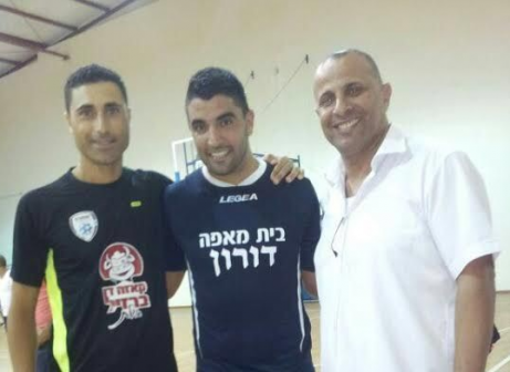 ראש המועצה יחד עם משה פרץ ואלי חכמון