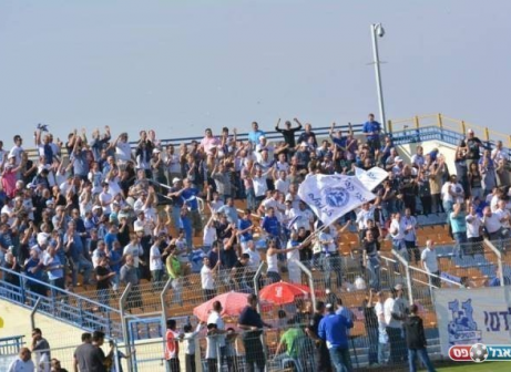 כ-800 אוהדים על הגדרות באזור. יעבור בשלום? (ולדי מויסייב)