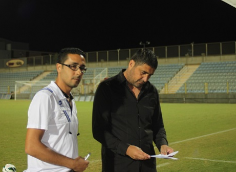 מקום ראשון זמני. יובל נעים מימין (לוטפי עיסא)