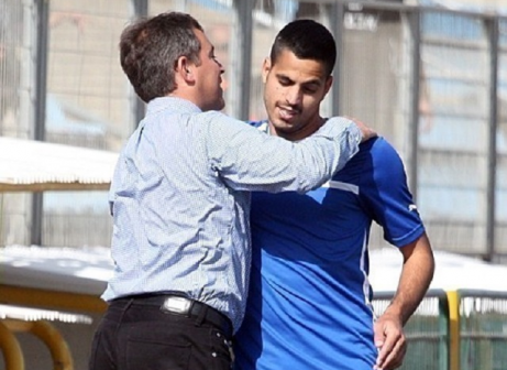 עומר מולאי יחד עם ירון הוכנבוים