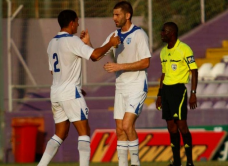 מגיע למרמורק. סנדורי משמאל (באדיבות וואלה ספורט)