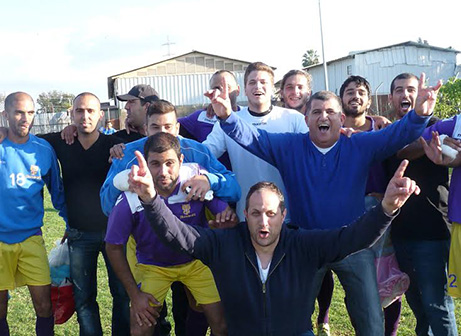 שחקני חולון בסיום (אלי שמואלי)