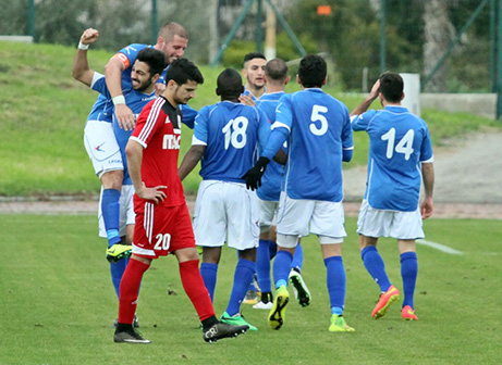 שחקני קרית מלאכי חוגגים (רועי אסרף)