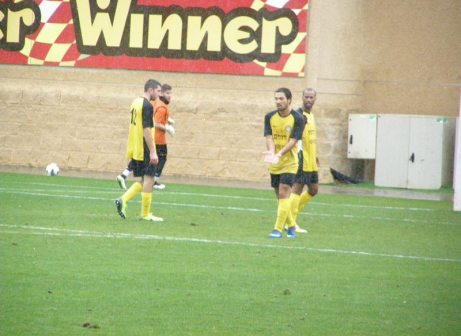 לא ניצחו אבל עצרו את המוליכה. שחקני מכבי עכו (אמיר שיבי)