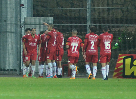 שחקני לוד חוגגים (ארנון לוי)