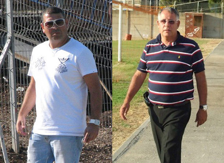 דני אסולין (מימין) וזוהר יצחק