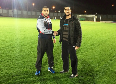 סולחה. יוסף (מימין) ושעאר (אלי שמואלי)