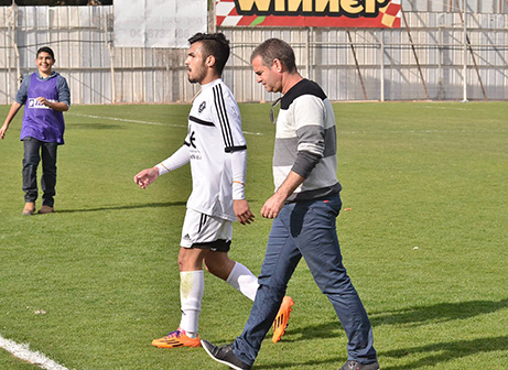 קוטר בסיום המשחק היום (ארנון לוי)