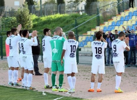 העפילו רשמית ללאומית. שחקני אשקלון (רועי אסרף)