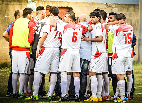 שחקני באקה בסיום המשחק מול דבוריה (וואסים מוואסי)