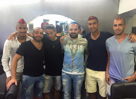 שחקני קטמון יחד עם אופיר ואורן אמויאל (אורן אמויאל)