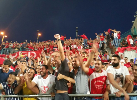 חגגו עלייה. אוהדי איכסל (אמיר שיבי)