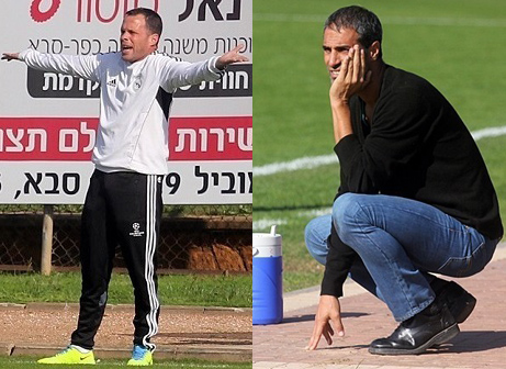 מי מהם יגיע ליפו? שוהם (משמאל) וסומך