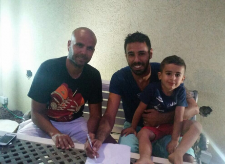 סימן טוב יחד עם היו״ר והיורש הקטן