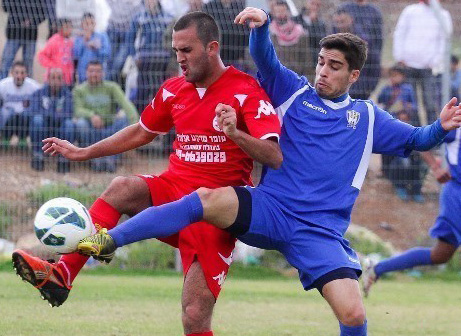 דור בן לולו (בכחול) (אנס אבודעבס)