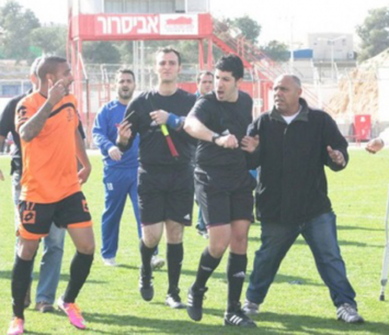 שוב בלאגן בליגה ג' (למצולמים אין קשר לכתבה)