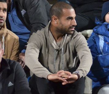 עידן דוד ביציע מול הרצליה (ארנון לוי)