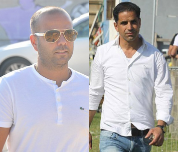 הנרי איפרגן (משמאל) ואיתן טייב