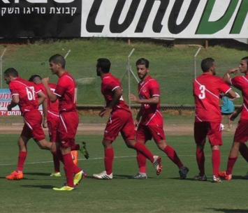 שחקני מרמורק חוגגים (שקד מורג)