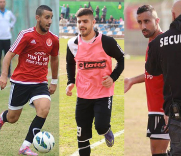 לידור (מימין), דוד (במרכז) ויותם