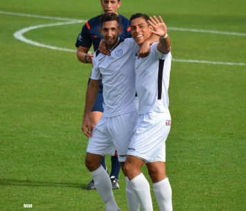 שקל (משמאל) ופושה. רוצים ליגת העל (מיכאל מלכין)