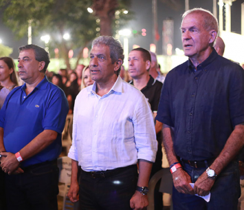 מימין לשמאל: ארנשטיין, הלוי ובן חמו (עדי מלול)