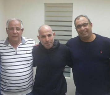 אייל לחמן יחד עם ששי יעקב ודני אסולין