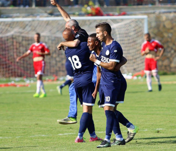 חוגגים גמר פלייאוף. שחקני טבריה (עודד חסין)