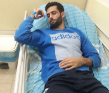 אחד השחקנים בבית חולים (יאללה ספורט)